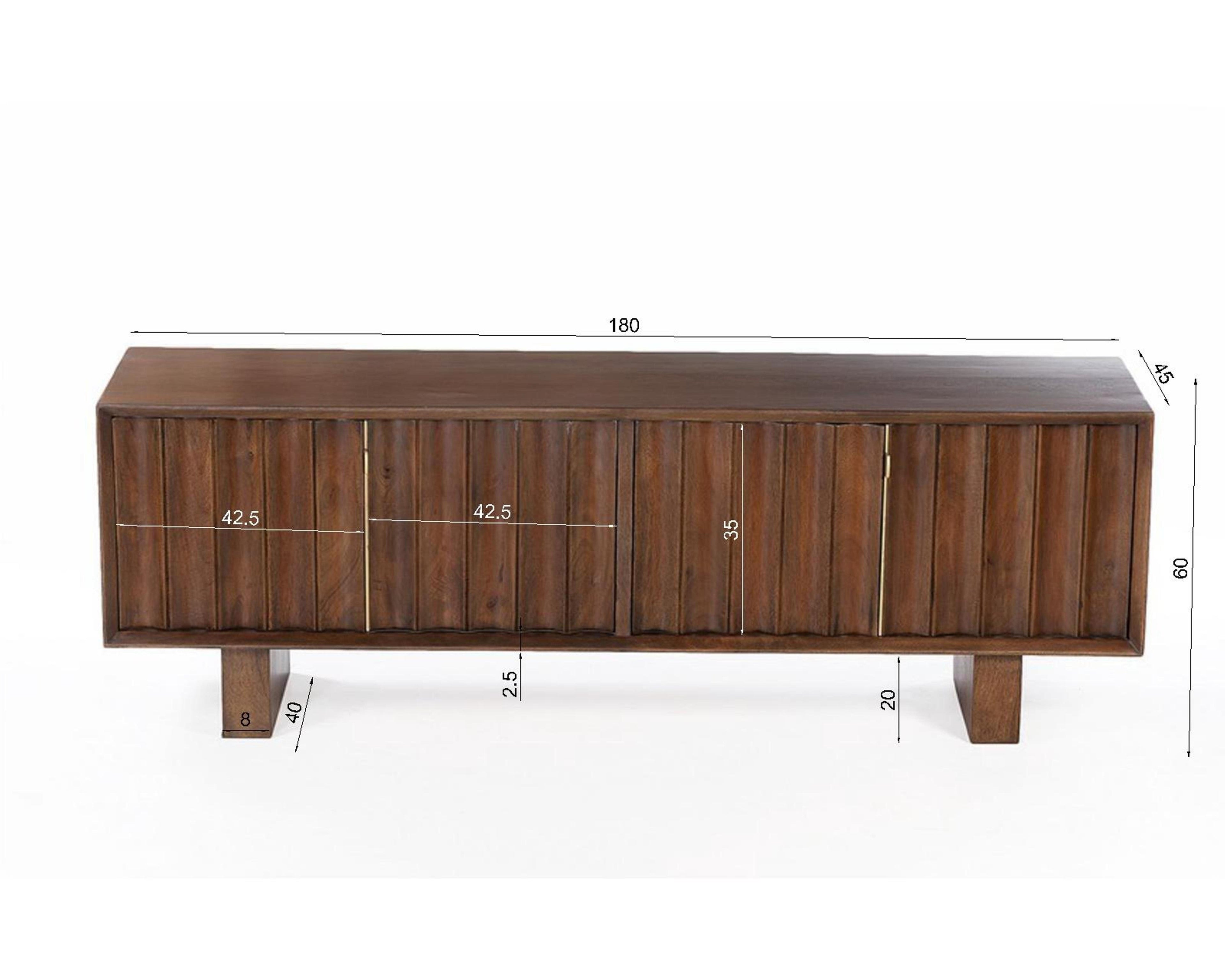 RONDURA Lowboard – Braun – Bild 5