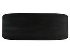BLACK SMOOTH Tischplatte 180x90 cm – Schwarz