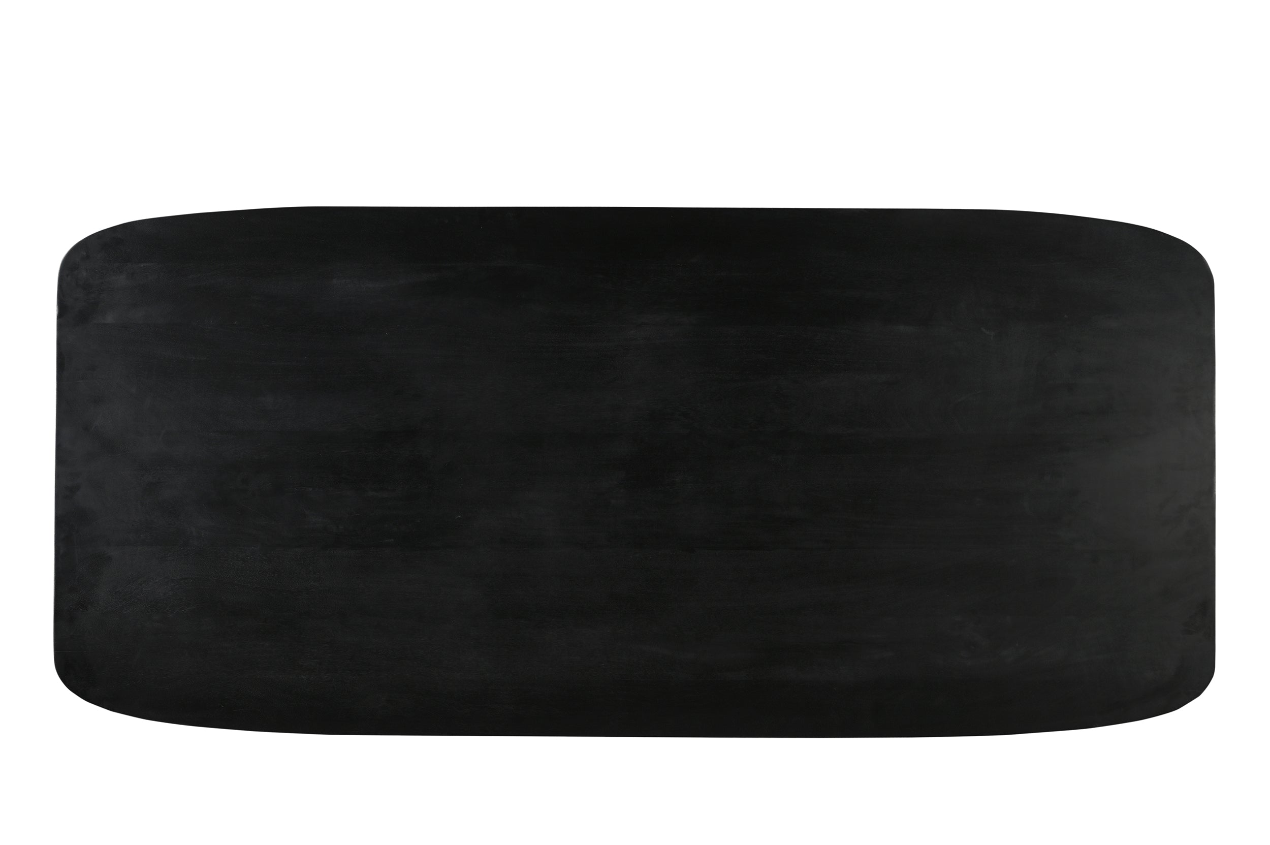 BLACK SMOOTH Tischplatte 200x100 cm – Schwarz