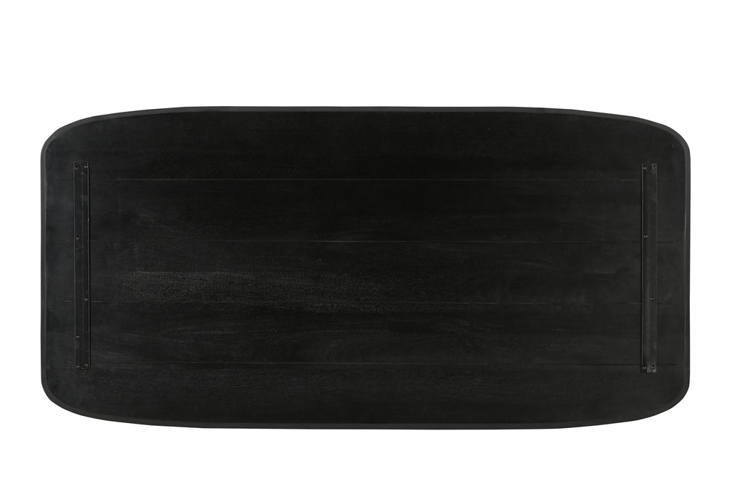 BLACK SMOOTH Tischplatte 240x100 cm – Schwarz – Bild 2