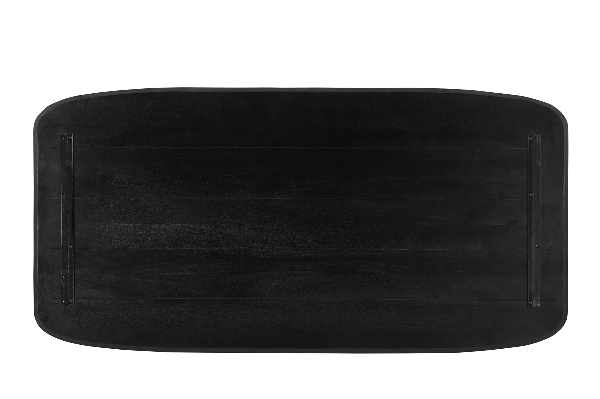 BLACK SMOOTH Tischplatte 240x100 cm – Schwarz – Bild 2