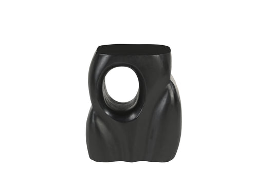 BLACK SMOOTH Beistelltisch – Schwarz
