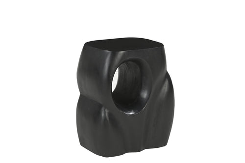BLACK SMOOTH Beistelltisch – Schwarz – Bild 2