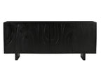 BLACK SMOOTH Sideboard – Schwarz