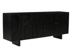 BLACK SMOOTH Sideboard – Schwarz – Bild 3