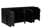 BLACK SMOOTH Sideboard – Schwarz – Bild 2