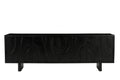 BLACK SMOOTH Lowboard – Schwarz