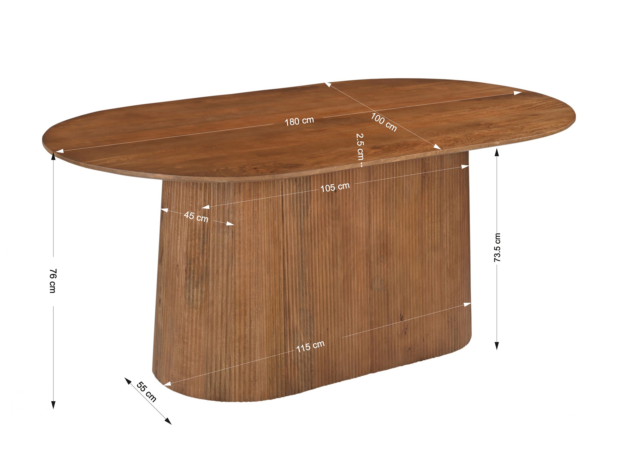 AMBRA Tisch 180x100 cm – Natur – Bild 6