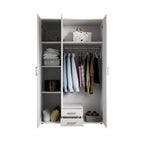 Kleiderschrank mit Spiegel 3-türig