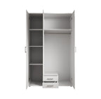 Kleiderschrank mit Spiegel 3-türig