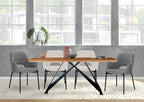 TABLES & CO Tisch 180x100 cm – Natur, Schwarz – Bild 3