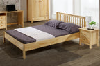 Bett Bett – Natur, lackiert – Bild 3