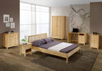 Bett Bett – Natur, lackiert – Bild 4