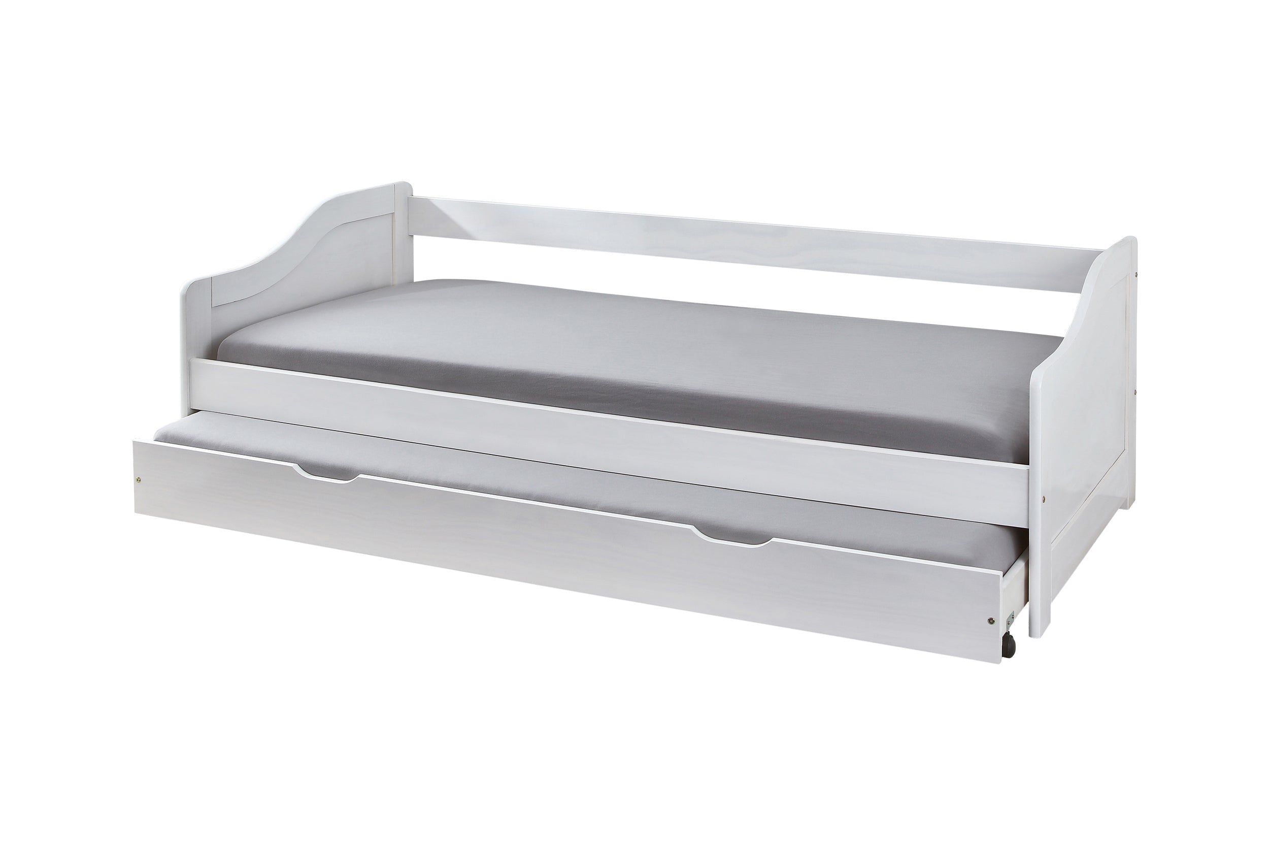 Bett Bett – Weiß – Bild 2