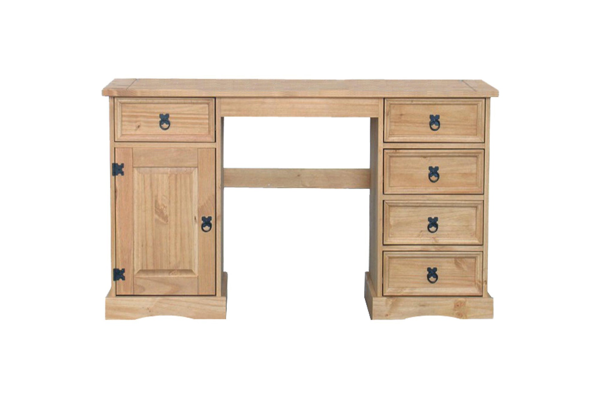 Schreibtisch Schreibtisch – Honigfarbig, gewachst – Bild 3