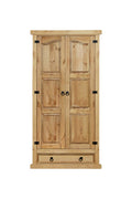 Schrank Kleiderschrank – Natur, gewachst