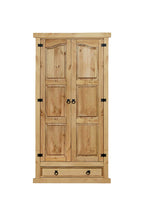 Schrank Kleiderschrank – Natur, gewachst