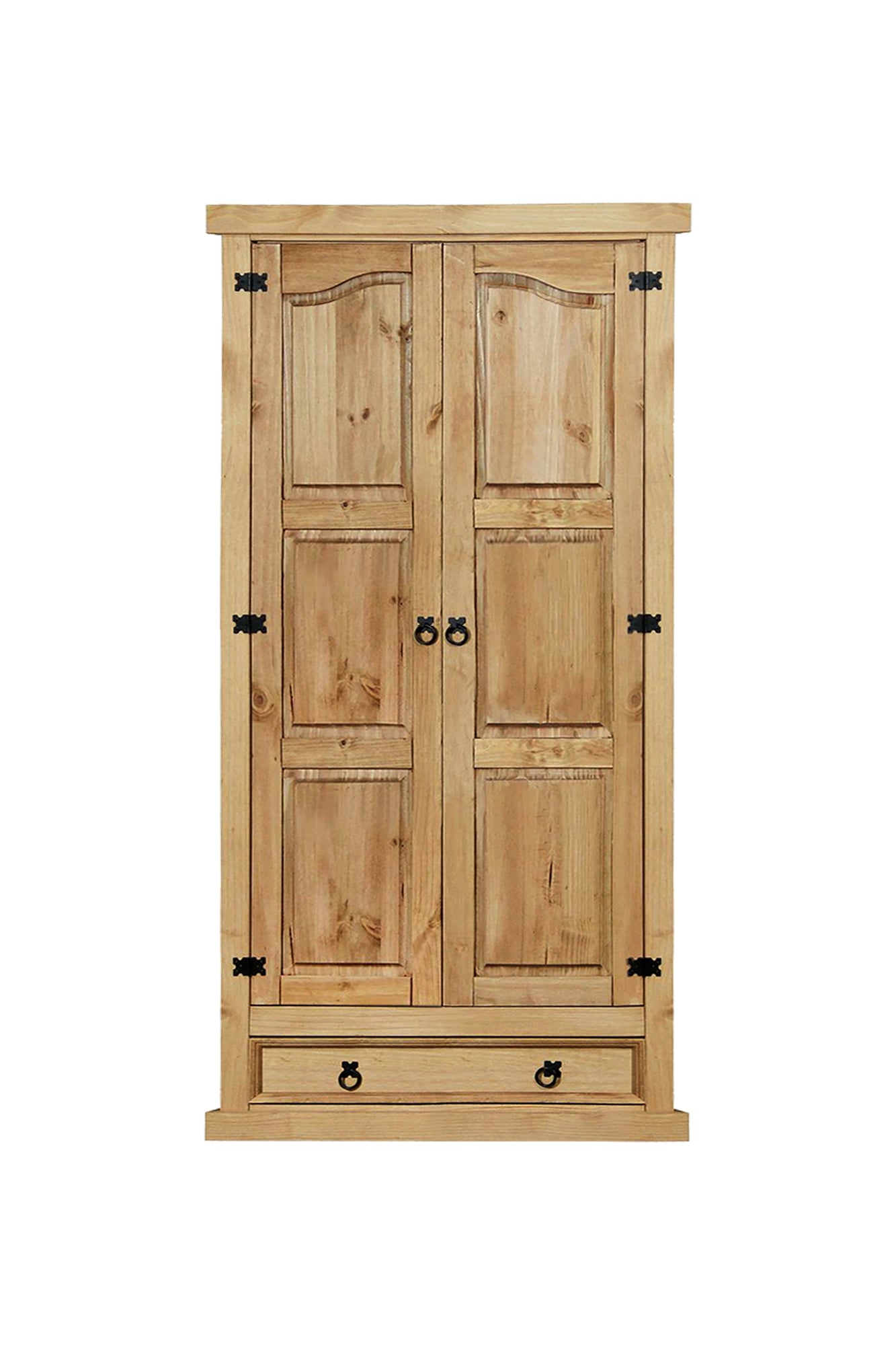 Schrank Kleiderschrank – Natur, gewachst