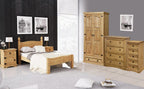 Schrank Kleiderschrank – Natur, gewachst – Bild 4