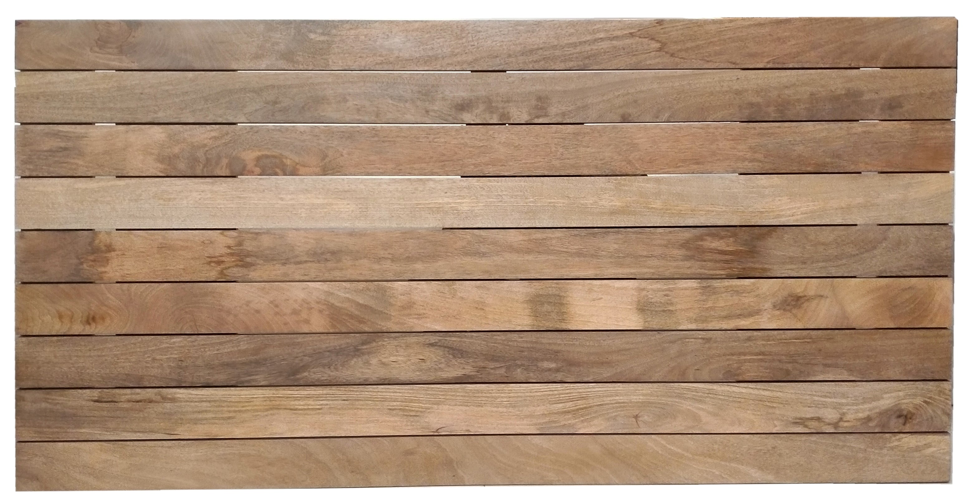 TABLES & CO Tisch 180 x 100 – Platte natur, Gestell antikschwarz – Bild 7