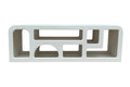 HOLVIK Lowboard – Naturweiß