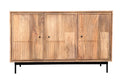 SUNDARA Sideboard – Natur, Schwarz