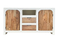 HOLVIK Sideboard – Weiß, natur