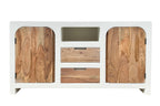 HOLVIK Sideboard – Weiß, natur