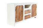 HOLVIK Sideboard – Weiß, natur – Bild 2