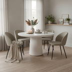 HOLVIK Tisch 120x120 cm – Naturweiß – Bild 5