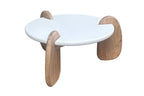 HOLVIK Couchtisch – Weiß, natur – Bild 2