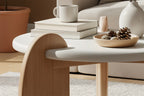 HOLVIK Couchtisch – Weiß, natur – Bild 5