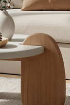 HOLVIK Couchtisch – Weiß, natur – Bild 8