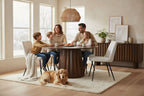 RONDURA Tisch 130x130 cm – Braun – Bild 6