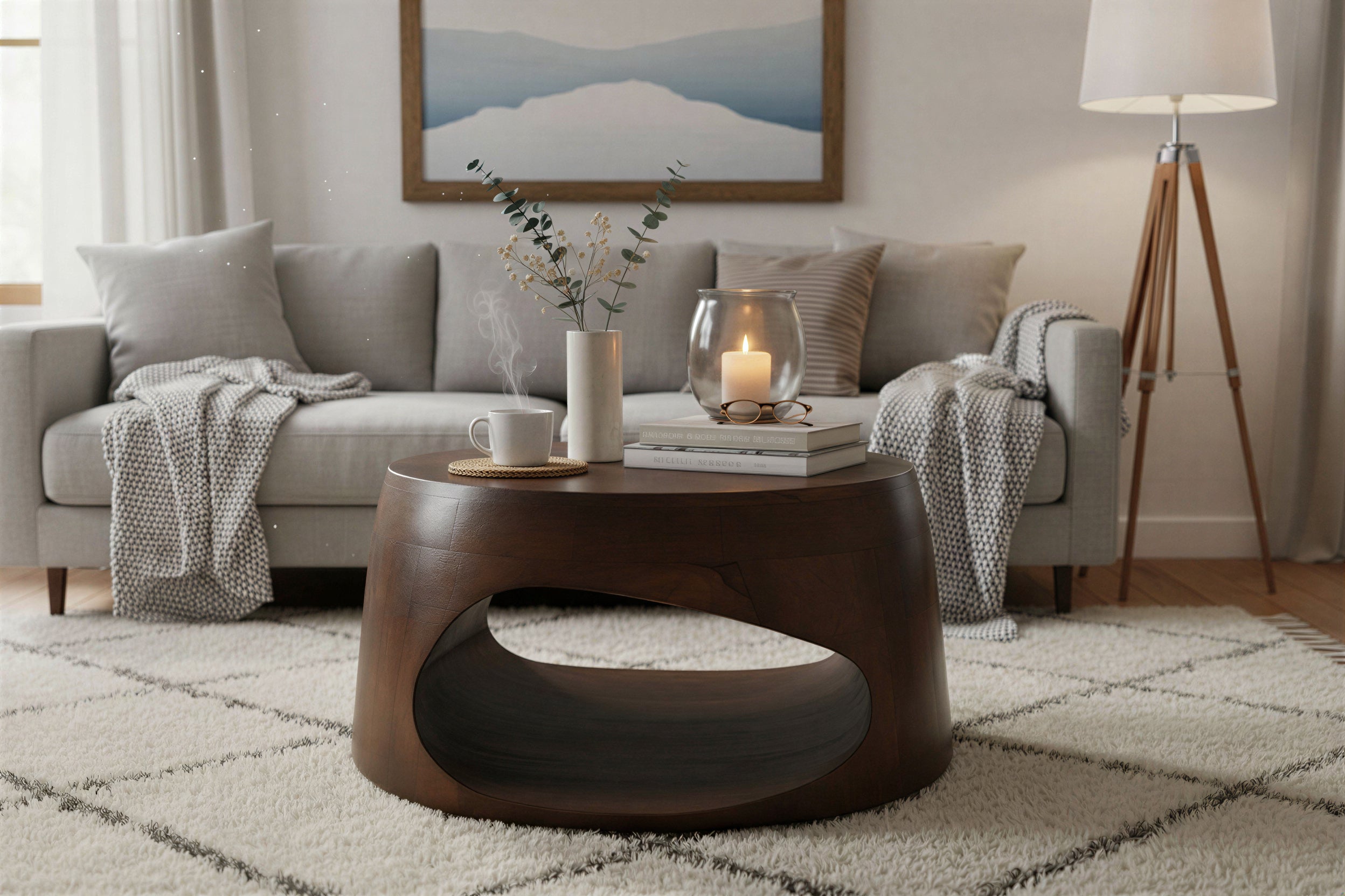 RONDURA Couchtisch – Braun – Bild 6