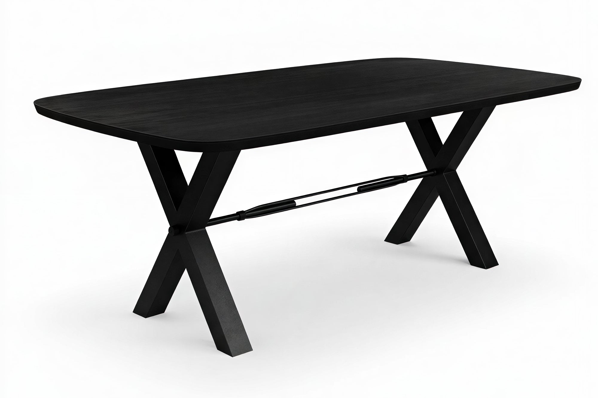 BLACK SMOOTH Tischplatte 200x100 cm – Schwarz – Bild 7