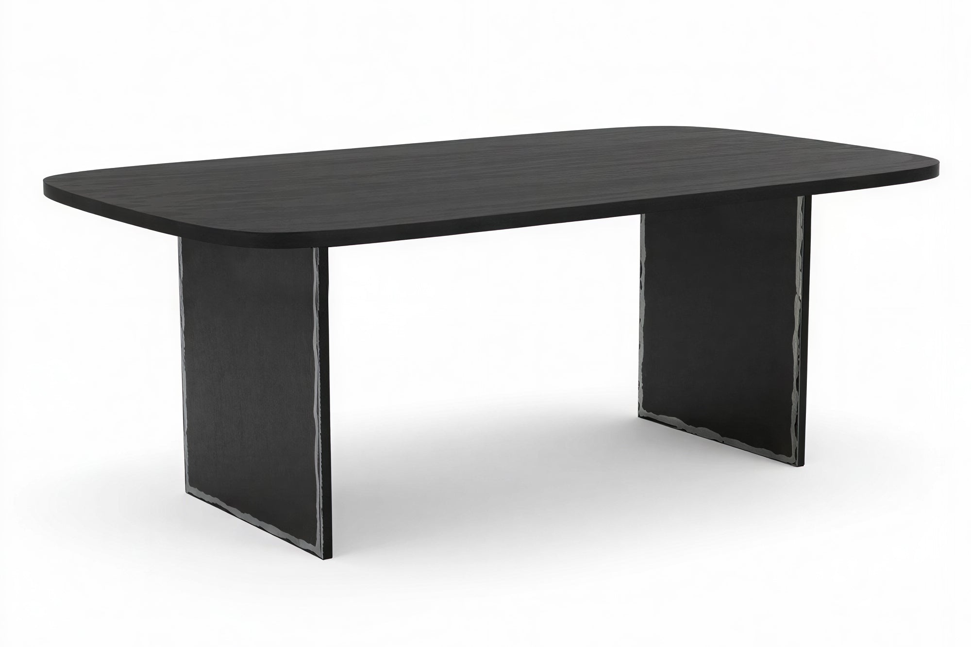 BLACK SMOOTH Tischplatte 180x90 cm – Schwarz – Bild 10