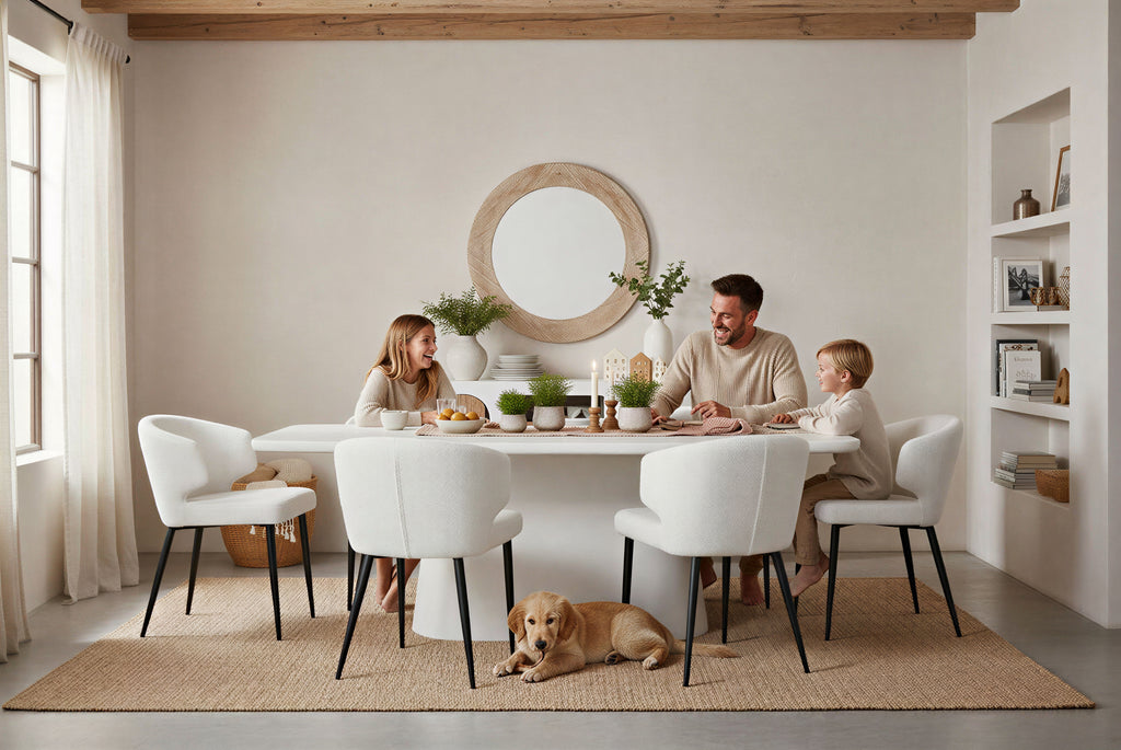 HOLVIK Tisch 200x100 cm – Naturweiß – Bild 11