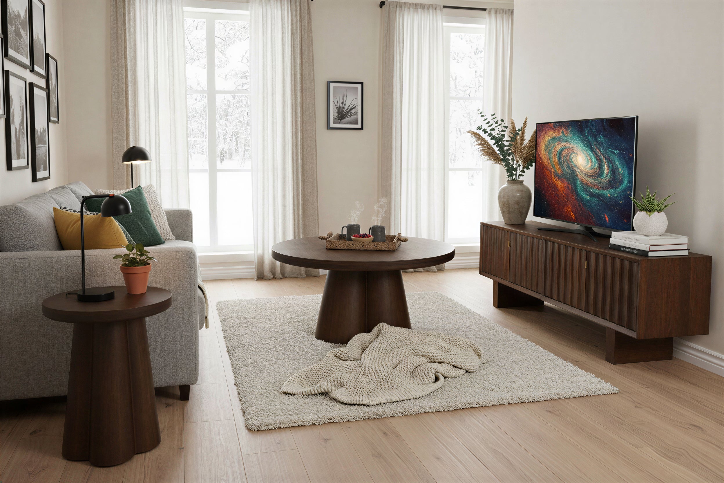 RONDURA Lowboard – Braun – Bild 11