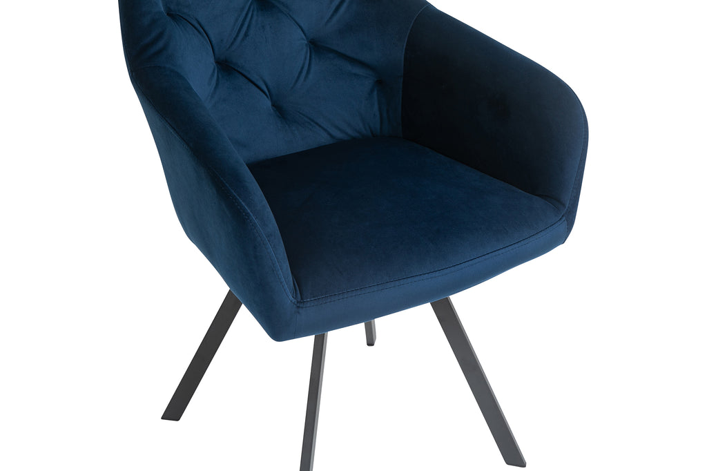 Sales Fever - Armlehnstuhl mit 360° Drehfunktion Blau
