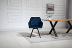 Sales Fever - Armlehnstuhl mit 360° Drehfunktion Blau