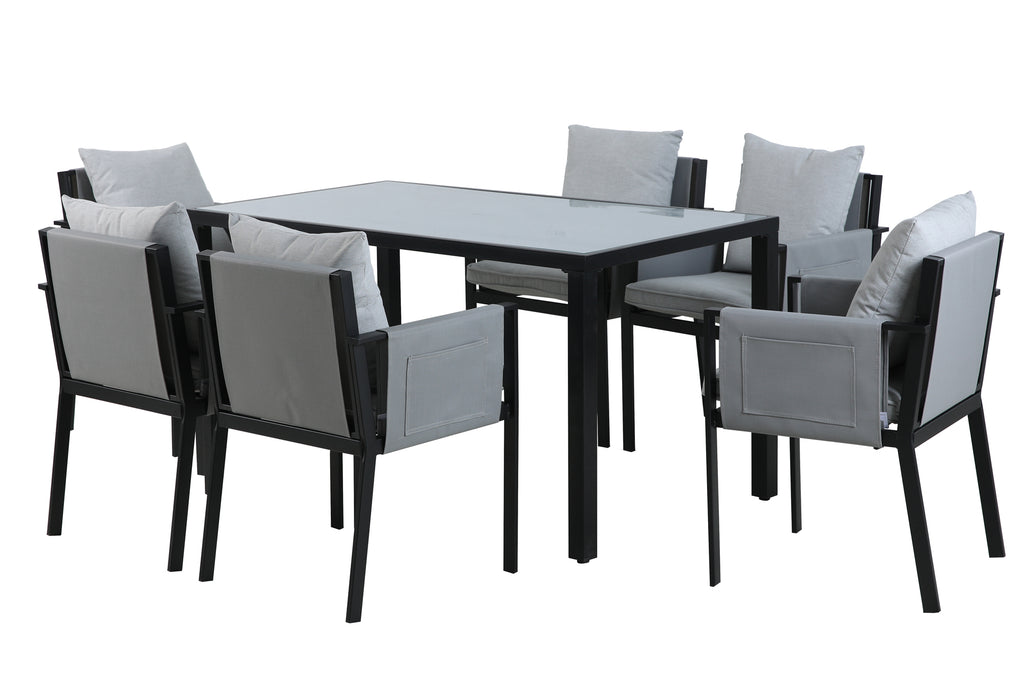 Garten Essgruppe – Grau, Schwarz