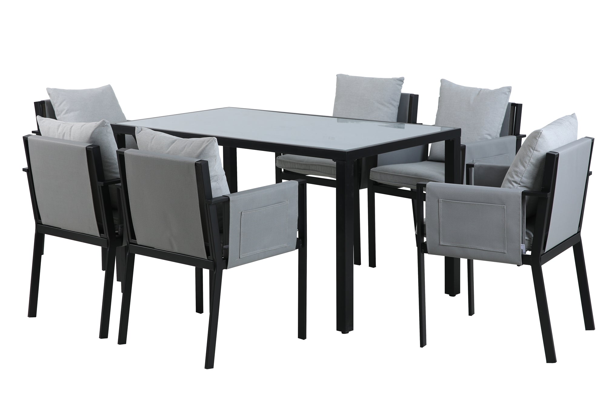 Garten Essgruppe – Grau, Schwarz
