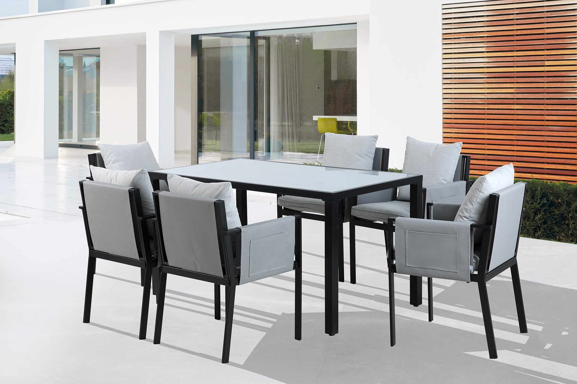 Garten Essgruppe – Grau, Schwarz – Bild 7