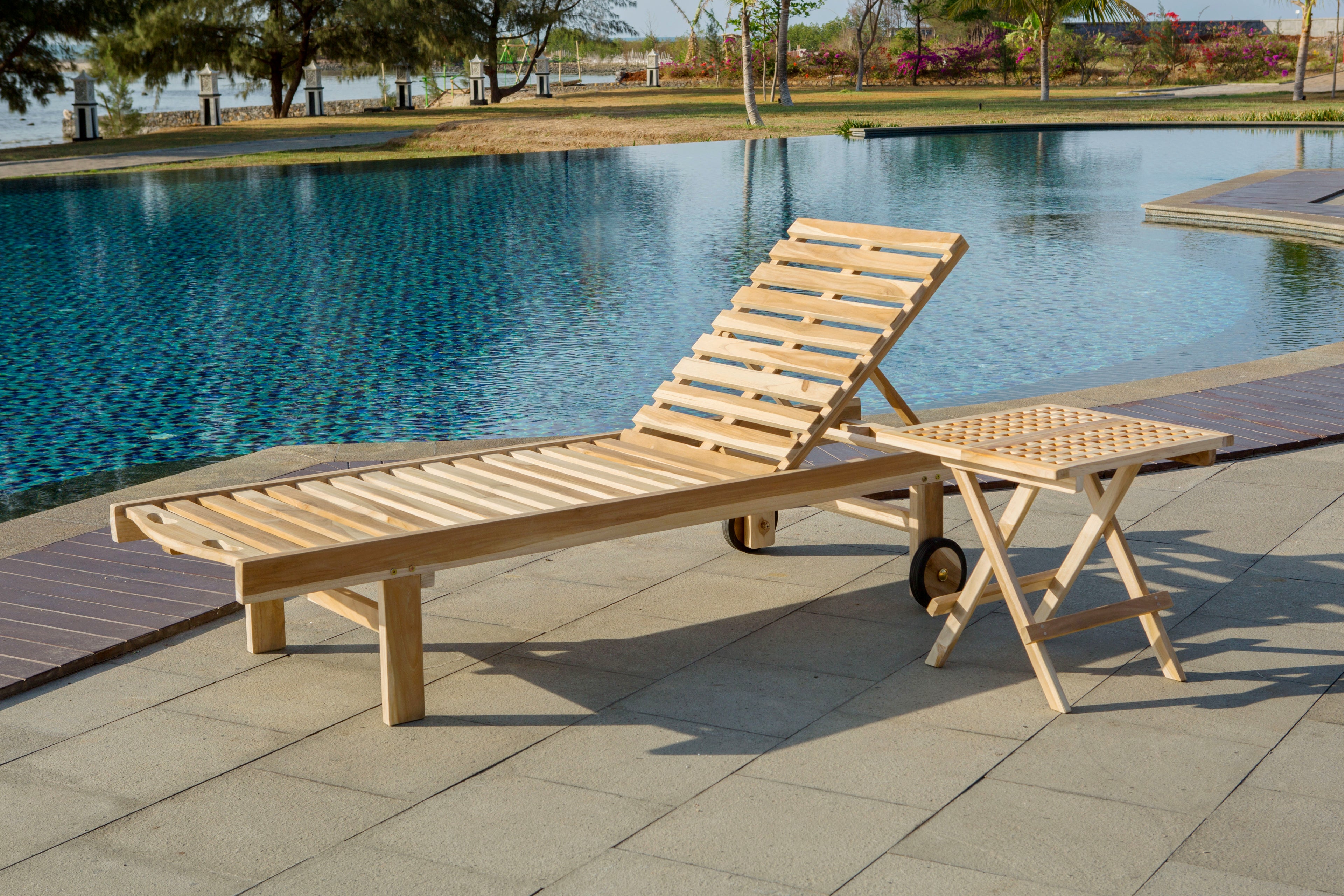 Garten Outdoor Tisch – Natur – Bild 7