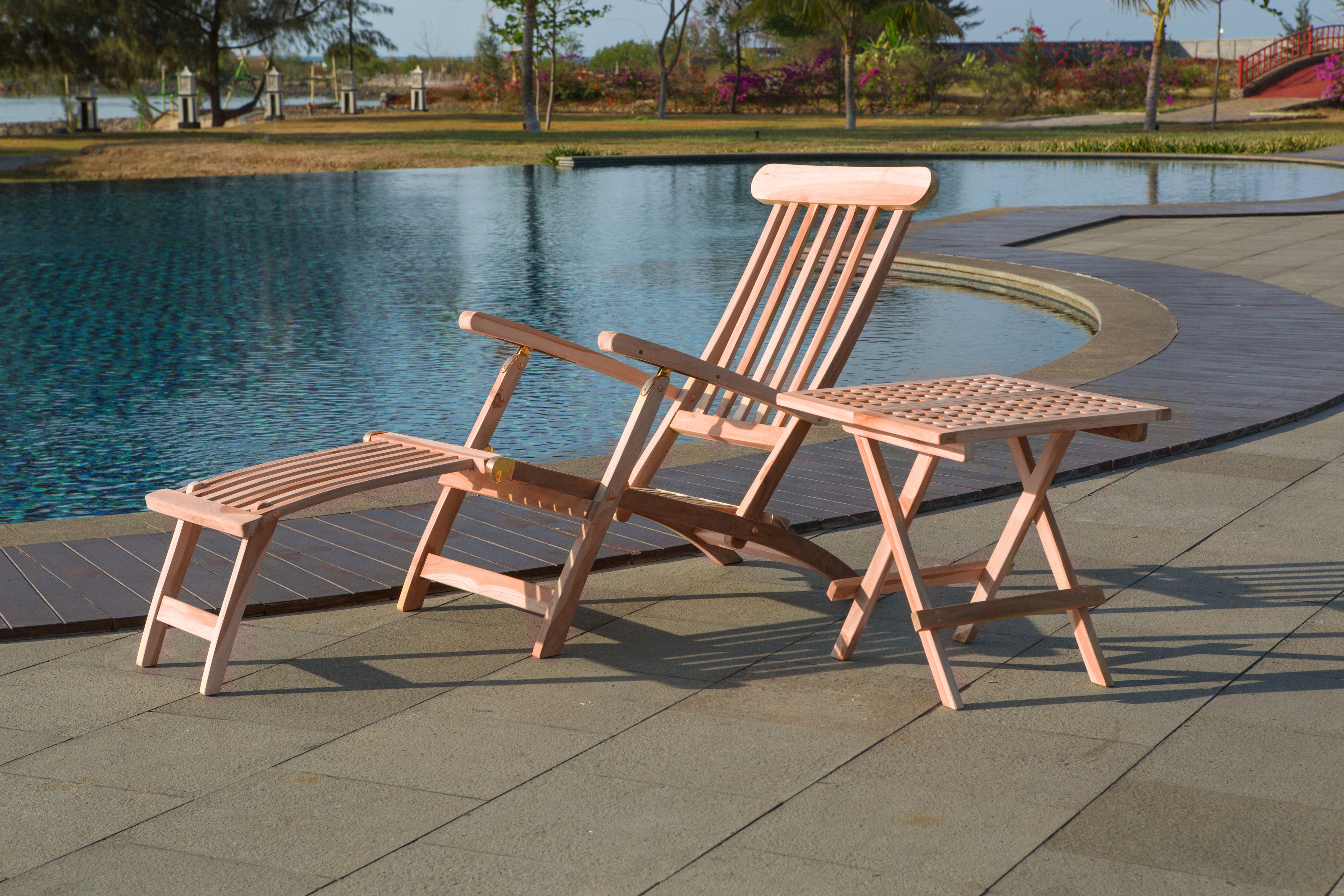 Garten Outdoor Tisch – Natur – Bild 9