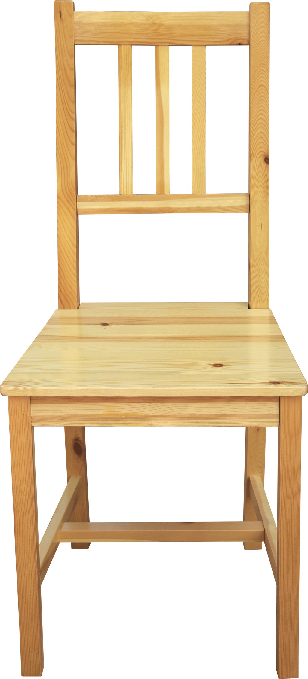 Möbilia - Stuhl, 2er-Set 42x42x92 cm natur