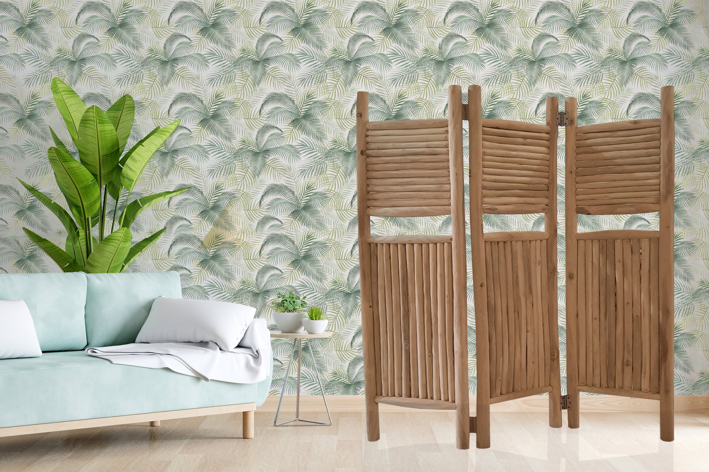Garten Outdoor Paravent – Natur – Bild 4