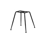 AMBRA Essgruppe 5 tlg. 130x130 cm – Natur, Bezug weiß, Beine mattschwarz – Bild 14