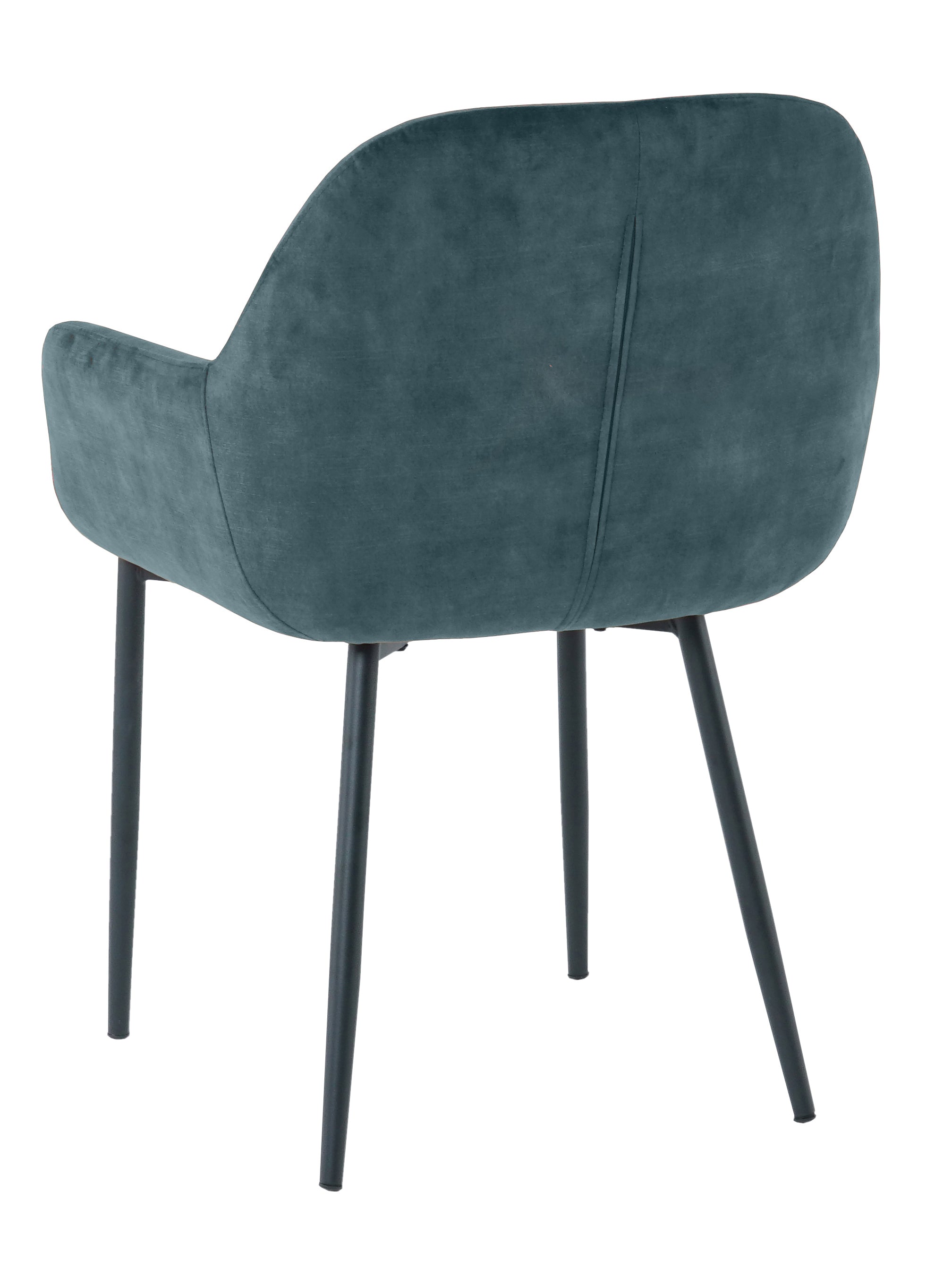 AMBRA Essgruppe 5 tlg. 130x130 cm – Natur, Bezug blau, Beine schwarz – Bild 10